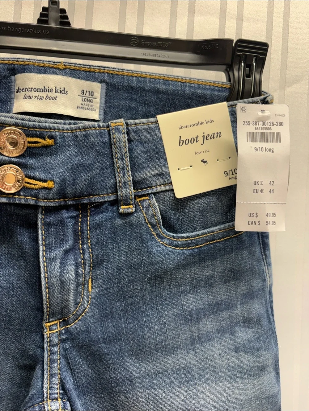 abercrombie kids flared denim
